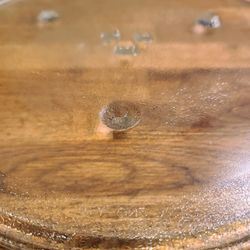 Microwave glass plate