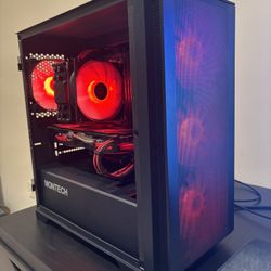 Brand New Red Themed Gaming Pc