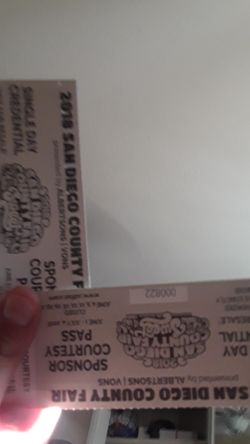 S.D county fair tickets