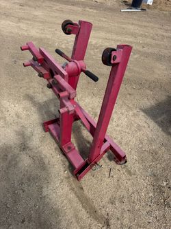 Heavy duty engine stand