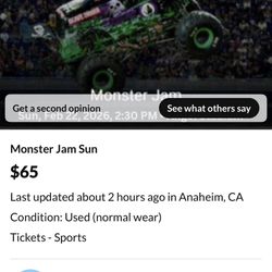 Monster Jam Sunday Scam