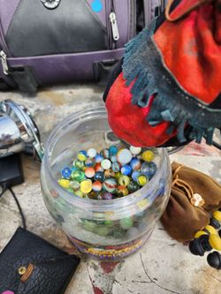 Unsorted marbles