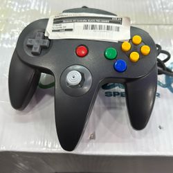 Nintendo 64 Controller Black Pre Owned 