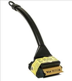 Grill Rescue BBQ Scraper Cleaning Head, Bristle Free Grill Brush, Cast Iron or Stainless-Steel Grates, Rescue Pro