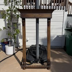 Vintage Antique Brunswick Pool Billiards Rack