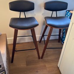 Three High Chairs , Bar Stools 