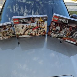 Lego Prince of Persia Sets 7570, 7571, and 7572