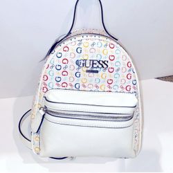 New Guess Backpack Bag Purse Tote NWT Women’s Rainbow Van Buren CC754429