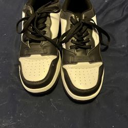 Nautica, Low, Black And White, Size 7