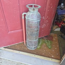 Antique Fire Extinguisher 