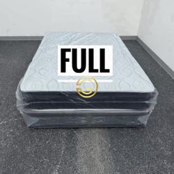 NEW Mattress Full Size With Box Spring // Offer  🚚