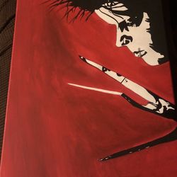 Edward Scissors Hands Painting