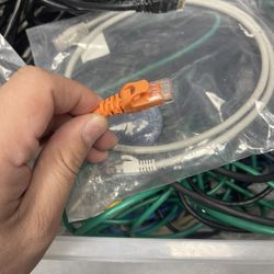RJ45 Networking Cables Bucket Full! 