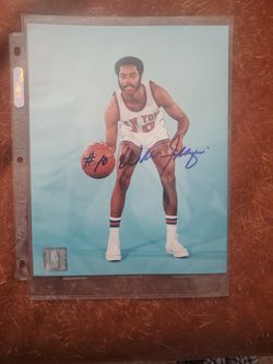 Walt Frazier Signed 
