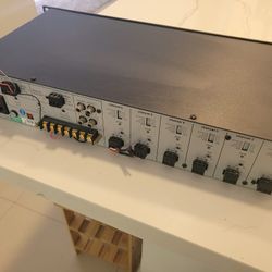 Biamp Model MXA150 6-channel rack-mountable mixer amplifier ** Works