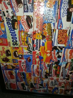 Huge hostess puzzle in frame