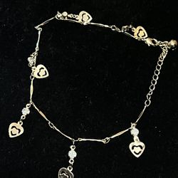 New Laminated Gold Anklet (Tobillera Oro Laminado )(Nueva).  NO TRADES.  NO SHIPPING (EAST PALMDALE)