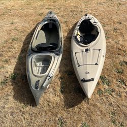 Two Angler 10ft Kayaks for sale 