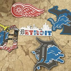 Detroit Sports Logos