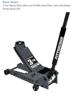 Pittsburgh 3 Ton Heavy duty Rapid pump