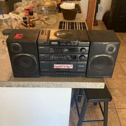 Vintage Boom Box Sony 