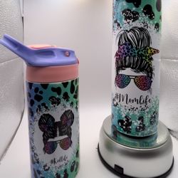 MOMMY AND ME TUMBLER SET