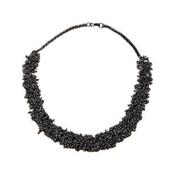 Indian Boho Beaded Necklace Chocker Oxidized