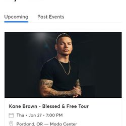 Kane BROWN Concert Tix!!