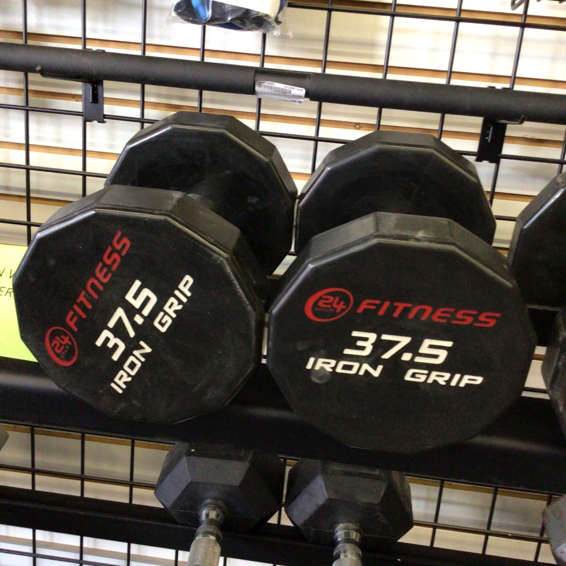 Dumbbells 2-37.5# Used Dumbbells $1.20 Per Pound