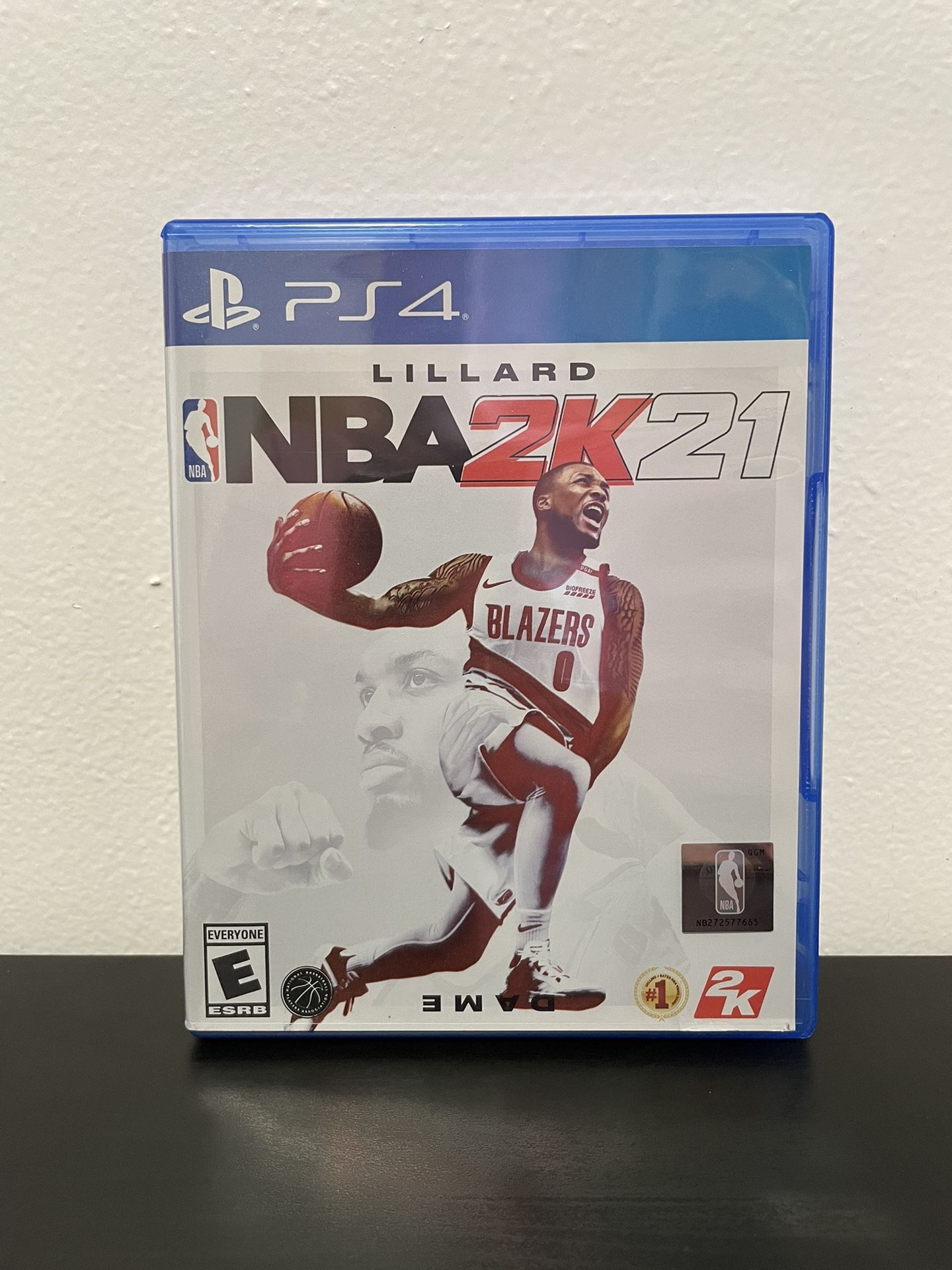 NBA 2K21 PS4 PlayStation 4 Video Game CIB Like New Damian Lillard Basketball