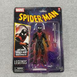 Hasbro Marvel Legends Uncanny Spider-Man (Nightcrawler) Retro 6” Action Figure