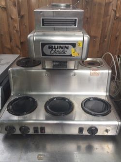 5 burner coffee maker