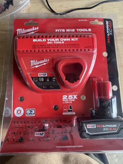 Milwaukee M12 Lithium Battery And Charger
