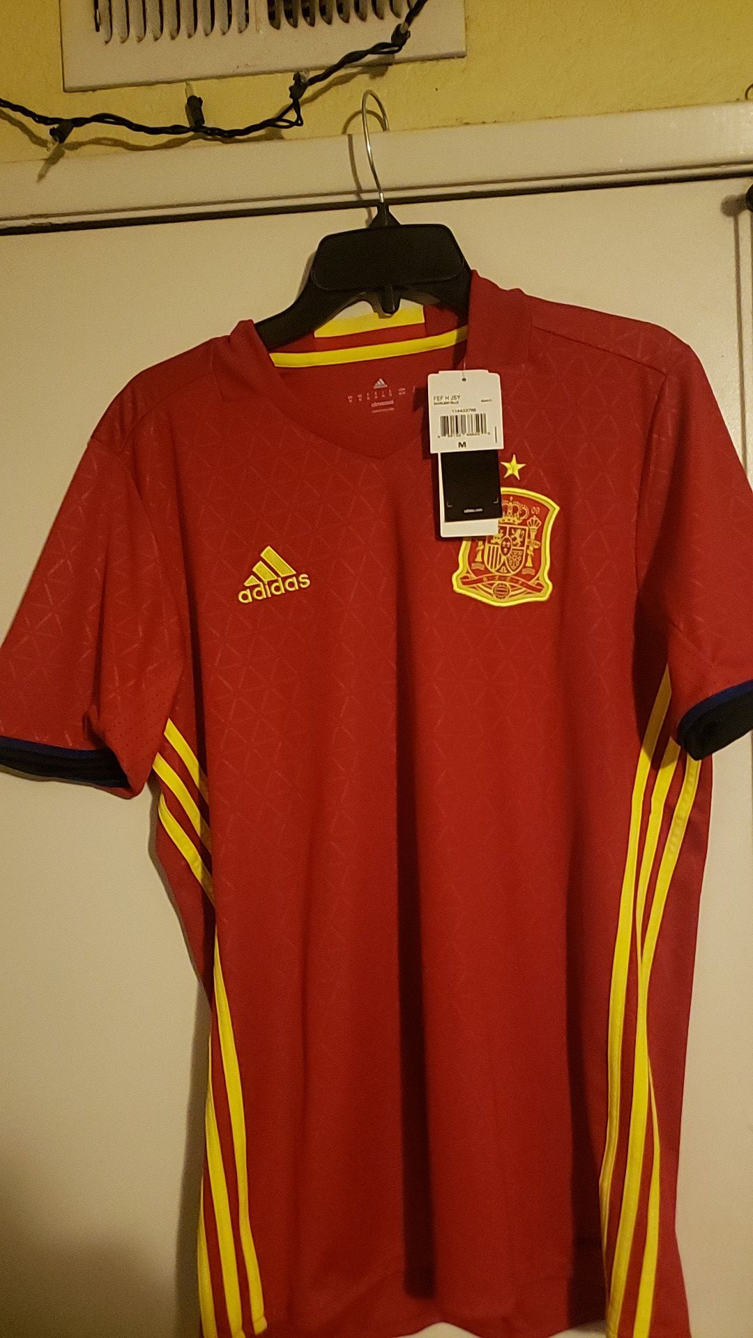 Spain National Soccer Team Jersey (M)