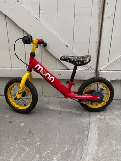 Muna Balance Bike - Fire Truck Model