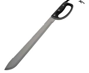 Rubber Grip D-Guard Machete
