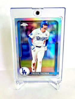 2026 Topps Series 2 Flagship Freddie Freeman Chrome Refractor #30 Los Angeles Dodgers