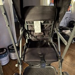 Caboose double stroller