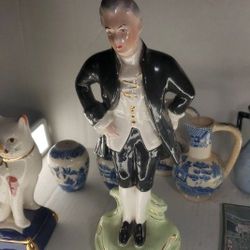 Royal Dux Statue Dancer  1930s Rare Piece 