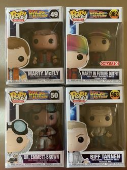 Funko Pop BTTF Lot
