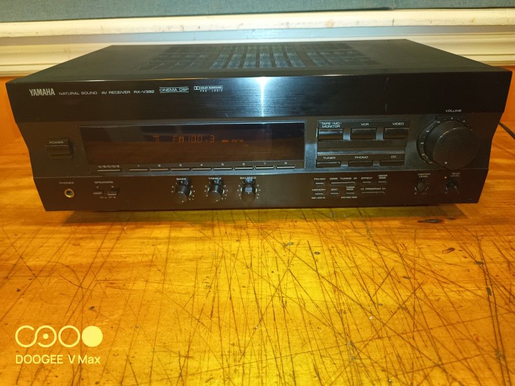 Yamaha RX-V392 Receiver Exellent Working + Cosmetic Condition 