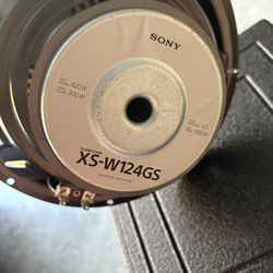 SONY SUBWOOFER XS-W/124GS