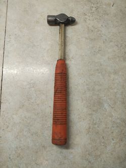 Rare Nupla Tools USA M-4 4 Ounce Ball Peen Hammer Fiberglass