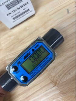Water flow meter