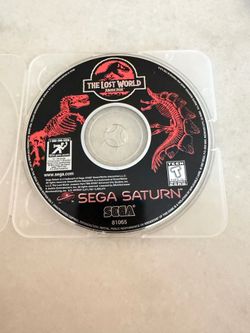 The Lost World: Jurassic Park – Sega Saturn – Disc Only – Tested