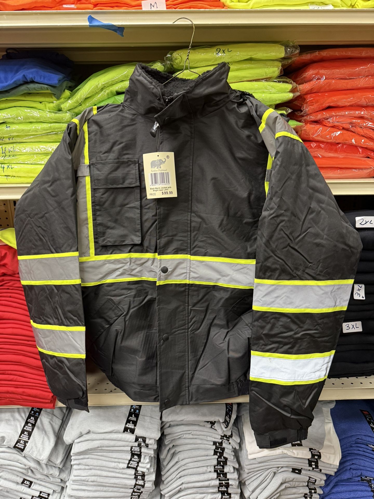 Hi - Vis Safety Work Jackets 