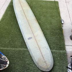 9'6ft Almond Surfboard Longboard 