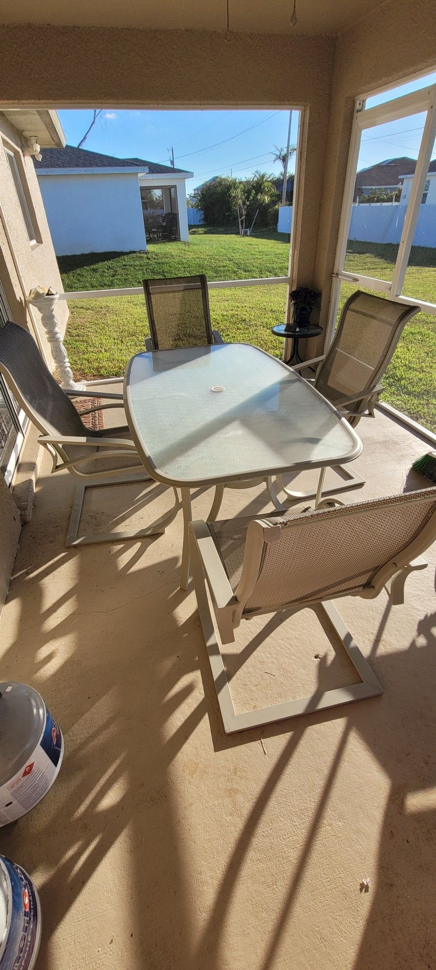 4 Chair Patio Set
