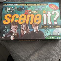 Harry Potter Scene It Board Game with dvd