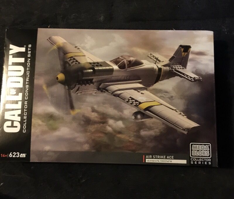 Air Strike Ace Call of Duty plane, Mega bloks collector